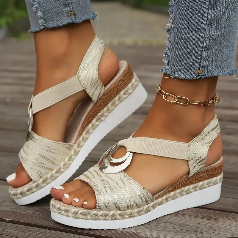 Women's Adjustable Sandals with Arch Support and Secure Fit