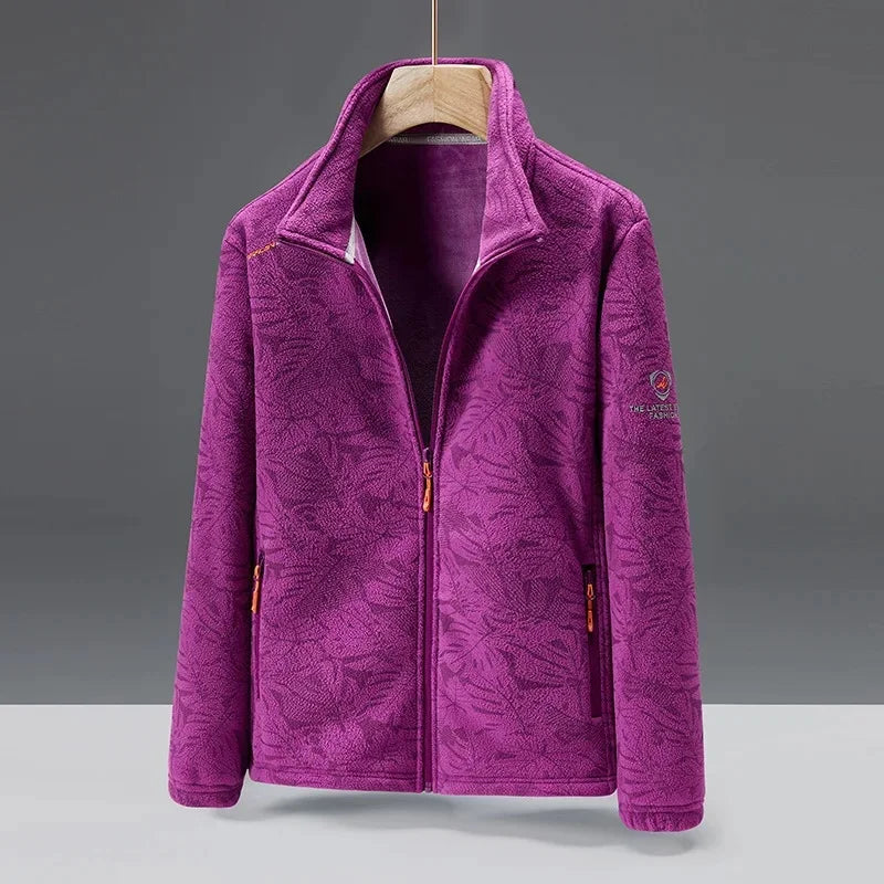 Street-wave Fleece Jacket Warm for City Professionals - Stylish Cozy Everyday Outerwear