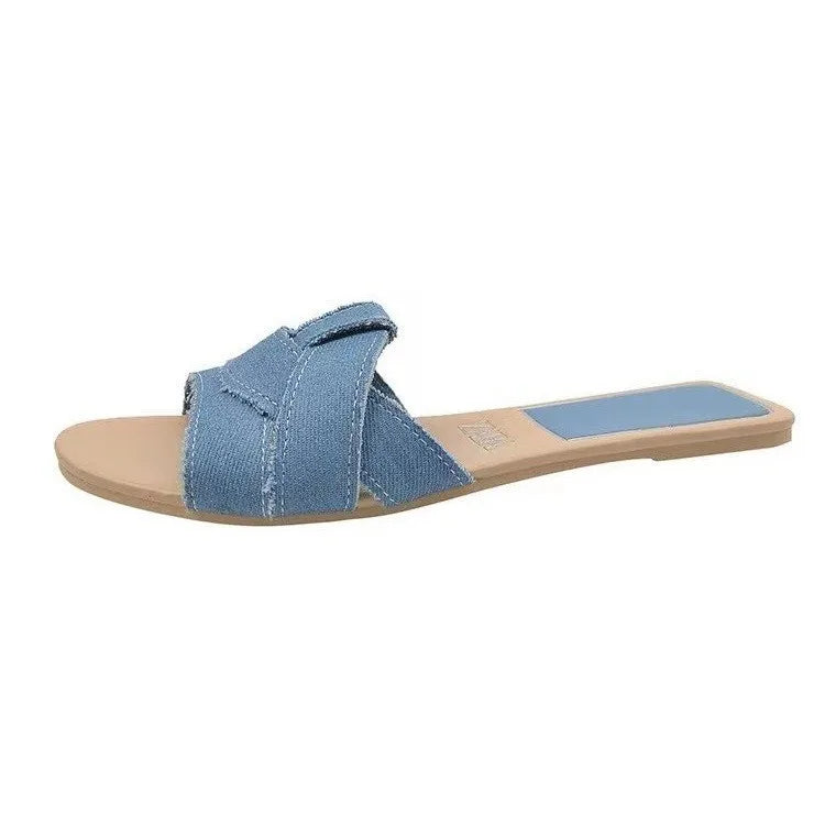 Women's Cushioned Slides with Arch Support and Slip-On Design