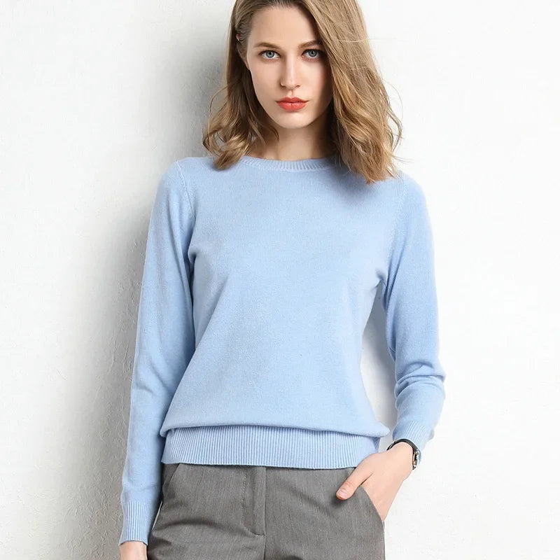 Street Wave Winter Pullover For Women Elegant Durable Knitwear With Refined Details