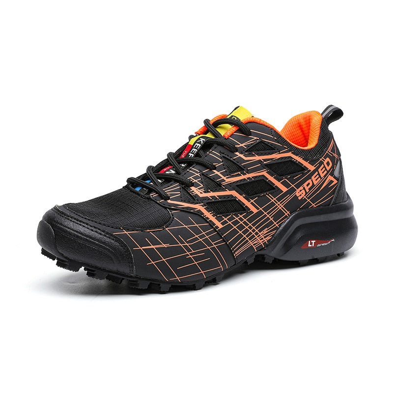 Street Wave Mens Hiking Shoes With Stable Support For Outdoor Comfort And Trail Grip
