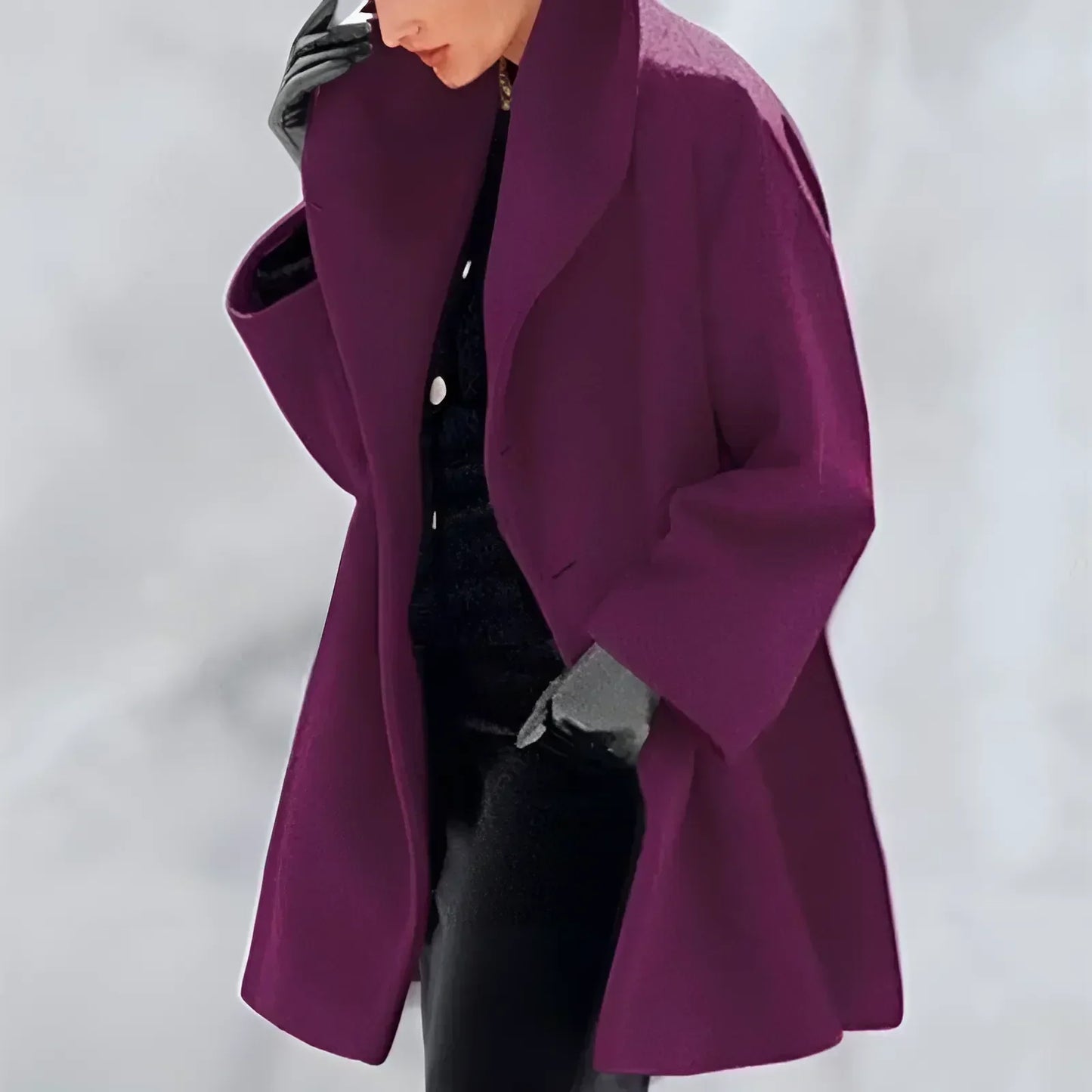 Street-Wave Classic Trench Coat With Belt For Women Timeless Elegance Warm Lining