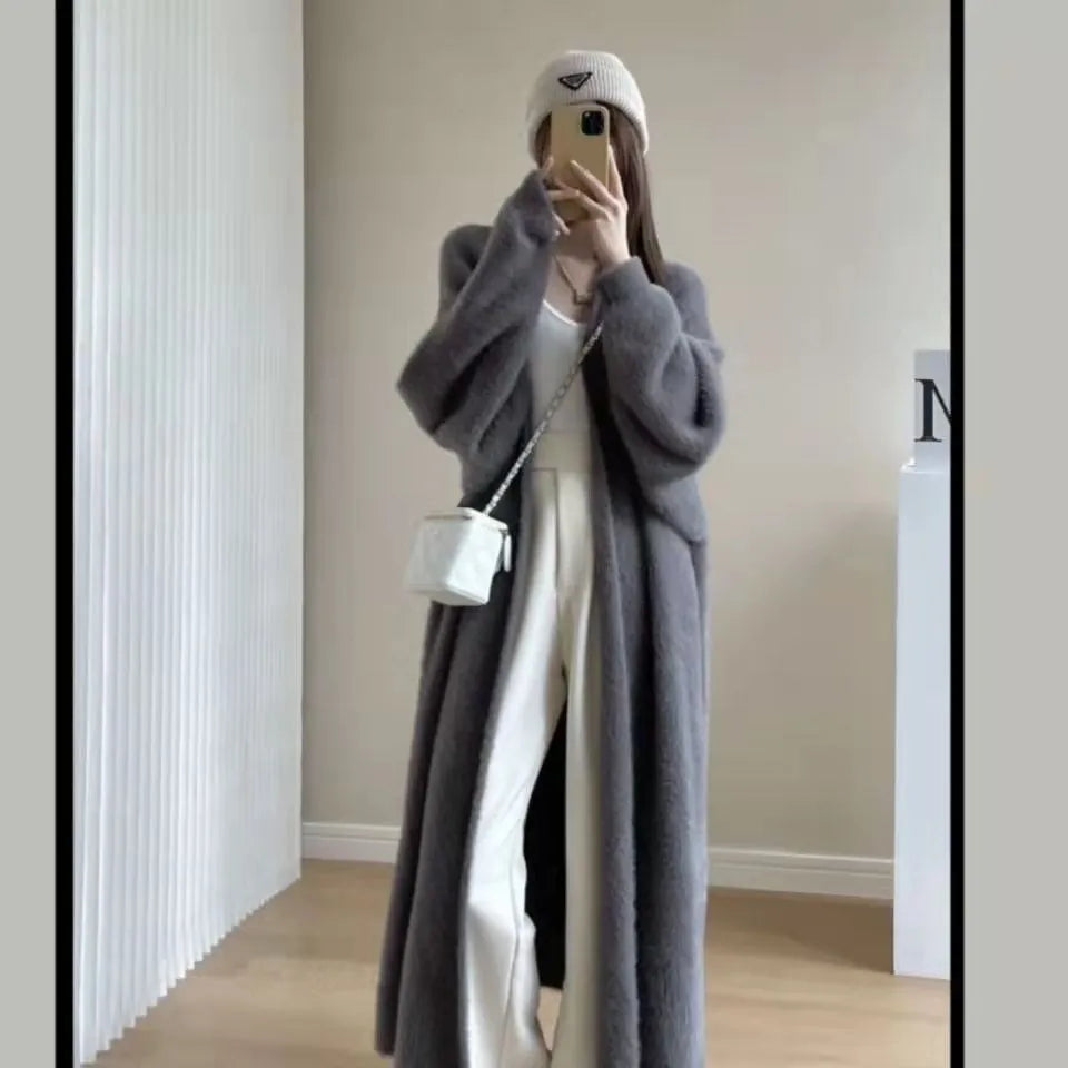 Meridian Cashmere Longline Coat