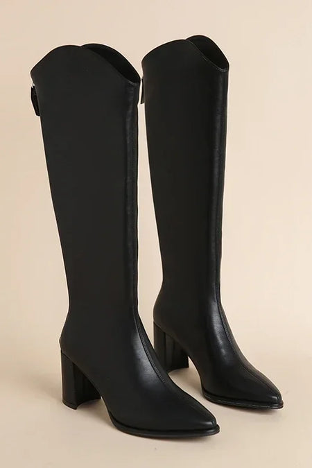 Street-Wave Adeline Orthopedic Knee-High Boots For Women Glamorous Comfort All Day Warmth For All Occasions