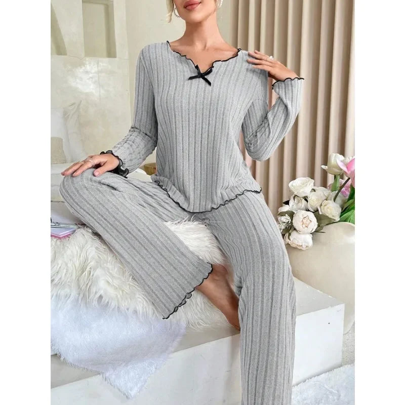 Street-Wave Babydoll Pajama Set