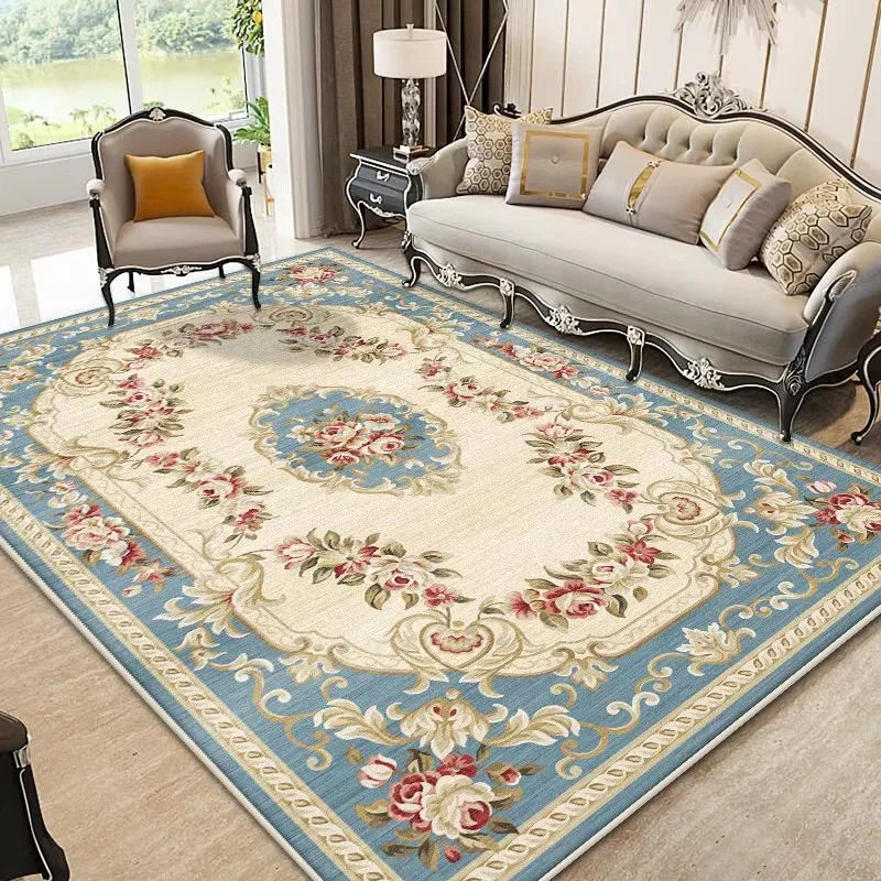 European Style Luxury Living Room Rug Eprolo Non-Slip