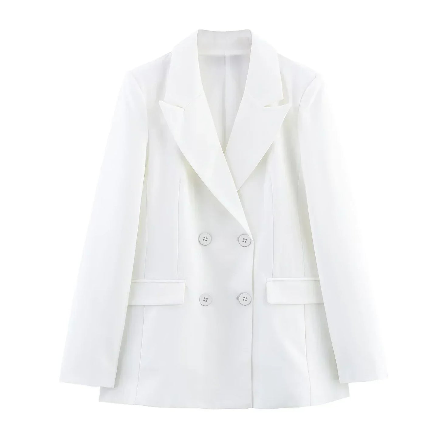 Street Wave Kimberly Chic Formal Suit Set With Tailored Long Blazer For Women