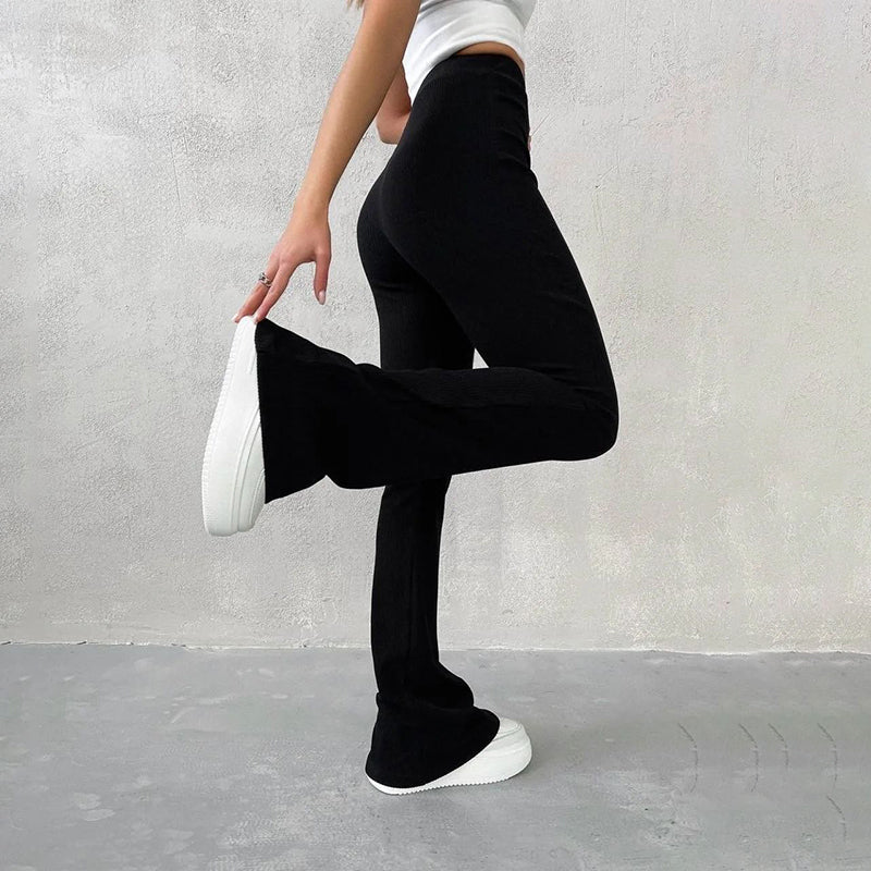 Street-wave Soft Stretch Pants for Women Flattering Tailored Silhouette for Elegant Everyday Comfort