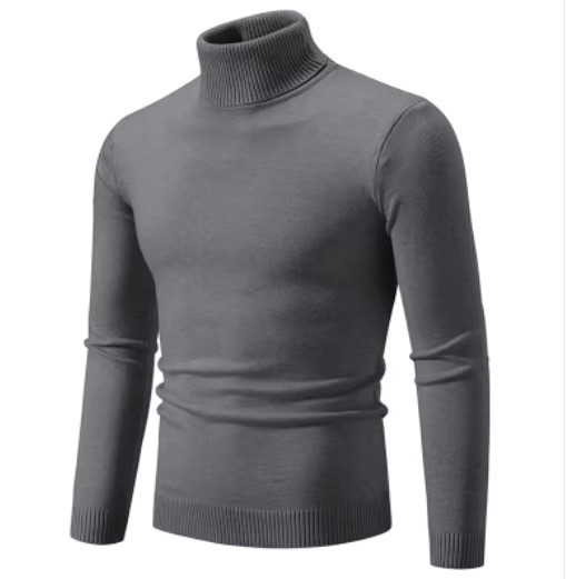 Street-Wave Men's Thick Knit Winter Turtleneck Sweater Warm Slim Fit Pullover Casual Everyday