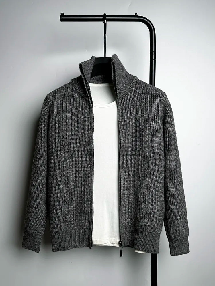 Street-wave Zip Jacket For Urban Professionals, Premium Comfort And Modern Quilted Design