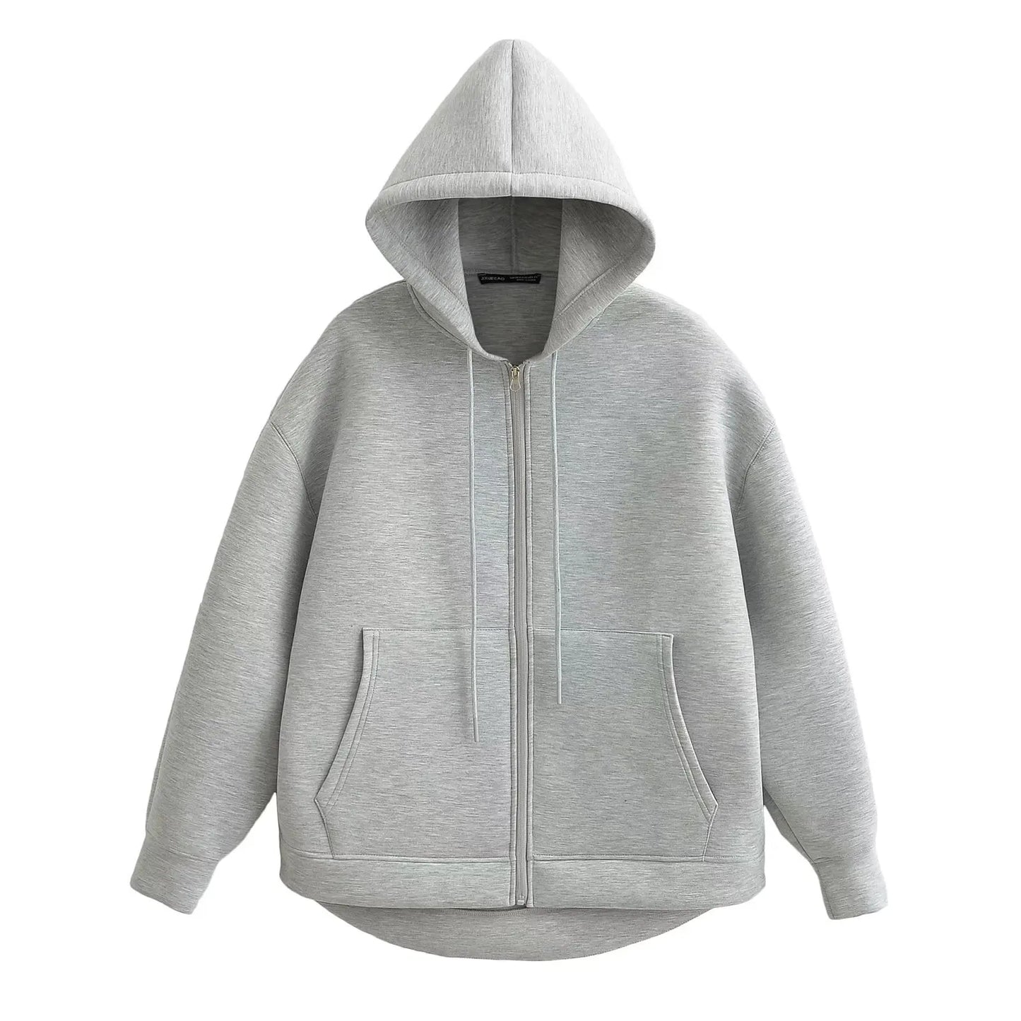 Street-Wave Abigail Women's Relaxed Fit Zip Up Hoodie for Comfort