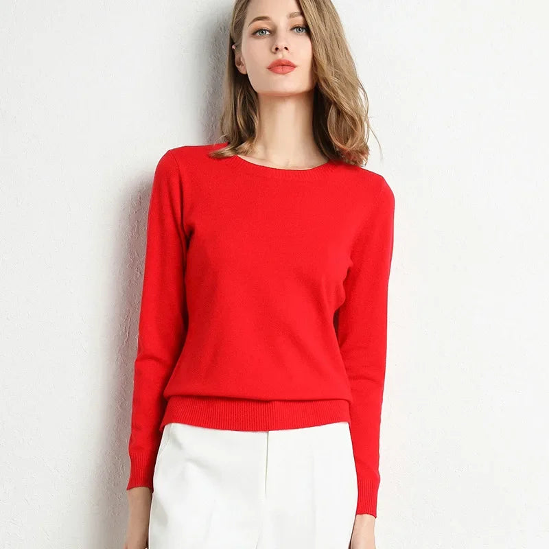 Street Wave Winter Pullover For Women Elegant Durable Knitwear With Refined Details