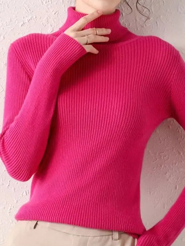 Street Wave Ribbed Knit Pullover Unisex Essential for Timeless Comfort and Effortless Style