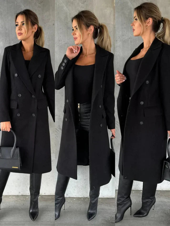 Street-Wave Women Elegant Winter Coat With Warmth And Chic Tailoring For Modern Wardrobe