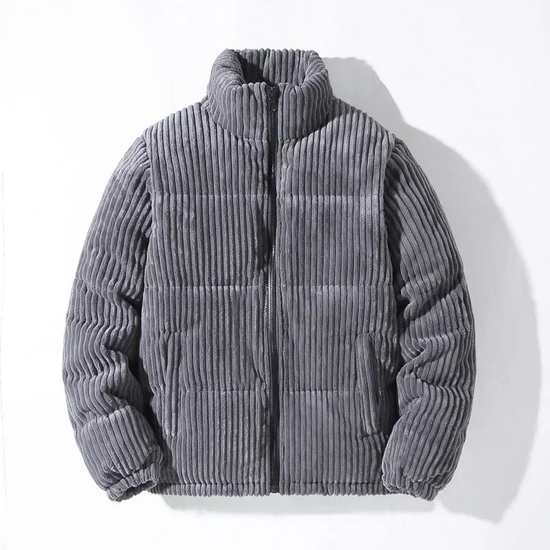 Street Wave Cordura Fleece Jacket Warm Puffer With Tighter Fit Velour And Deep Pockets For Urban Wear