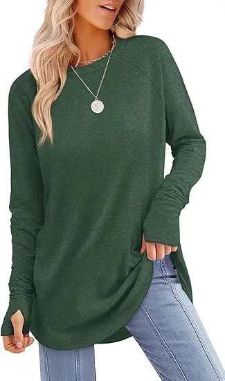 Emma Elegant Soft Cotton Tunic by Street-Wave for Women