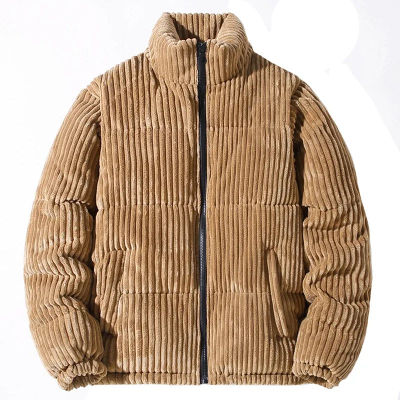 Street Wave Cordura Fleece Jacket Warm Puffer With Tighter Fit Velour And Deep Pockets For Urban Wear