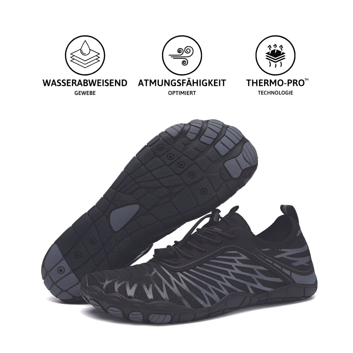 Street Wave Barefoot Shoes Unisex Lightweight Flexible Comfort For Walking And Outdoors