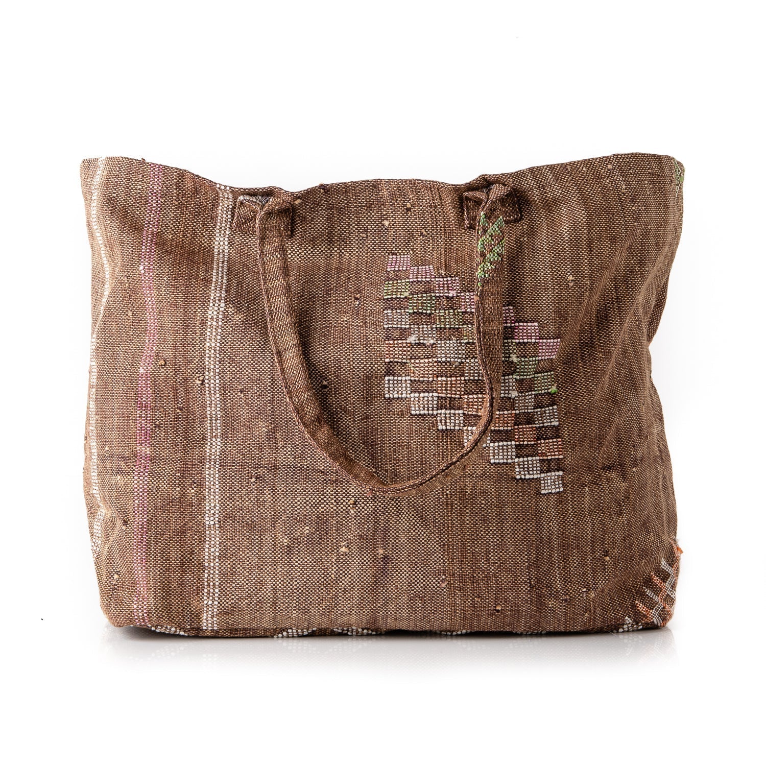 Hazel Brown - Tote Cactus Silk bag - Street-Wave