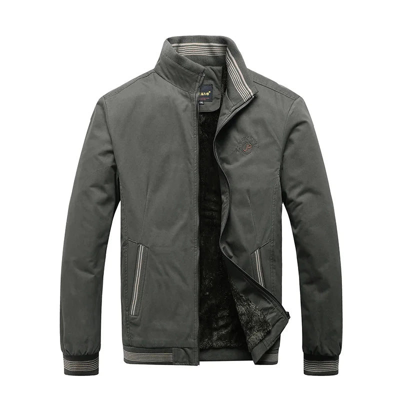 Street Wave Fleece Lined Winter Jacket Cozy Warmth For Men And Women Snow Ready Everyday Outerwear