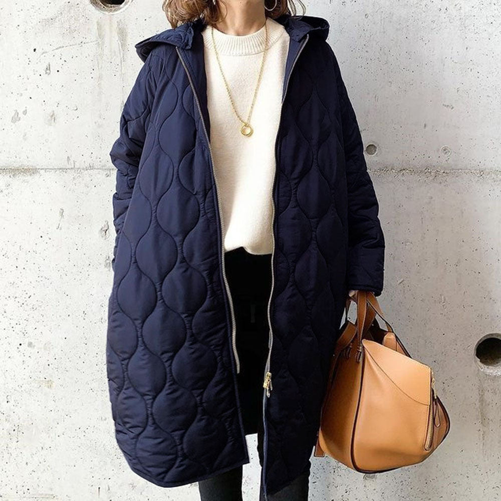 Street-Wave Women's Puffer Jacket Warm Cozy Insulated Coat for Outdoor Urban All-Season Winter
