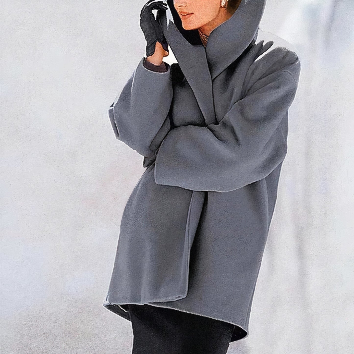 Street-Wave Sonja Wool Coat For Women Luxurious Warmth And Elegant Design For Modern Fashion Lovers