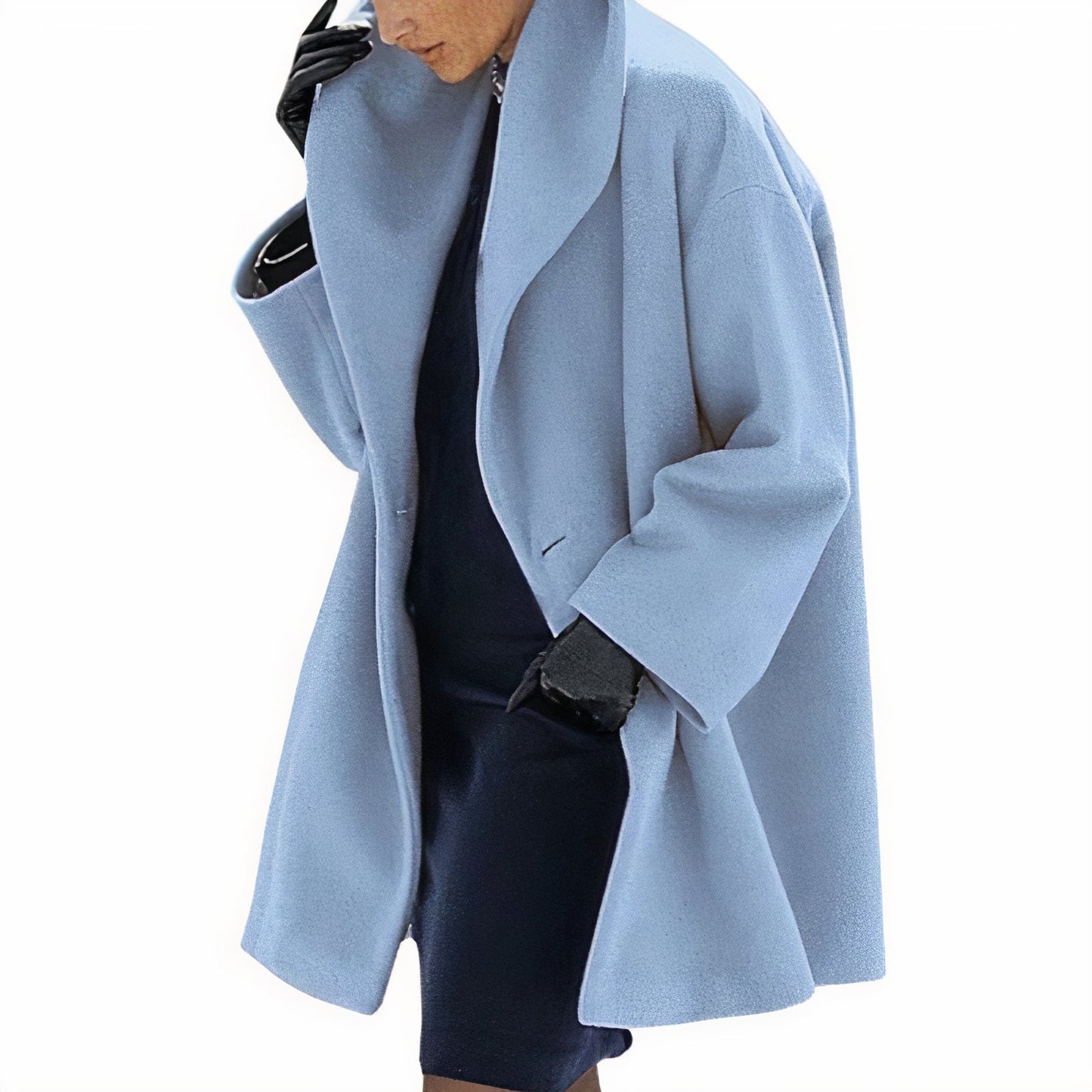 Street-wave Hooded Midi Winter Jacket For Women Warm Cozy Insulated Coat With Soft Collar