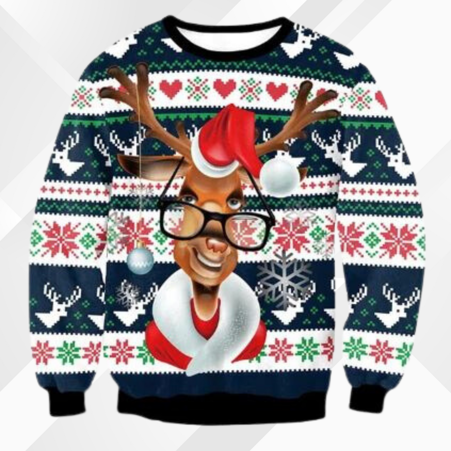 Street Wave Ryann Christmas Sweater For Women Cozy Breathable All Day Comfort Festive Cardigan