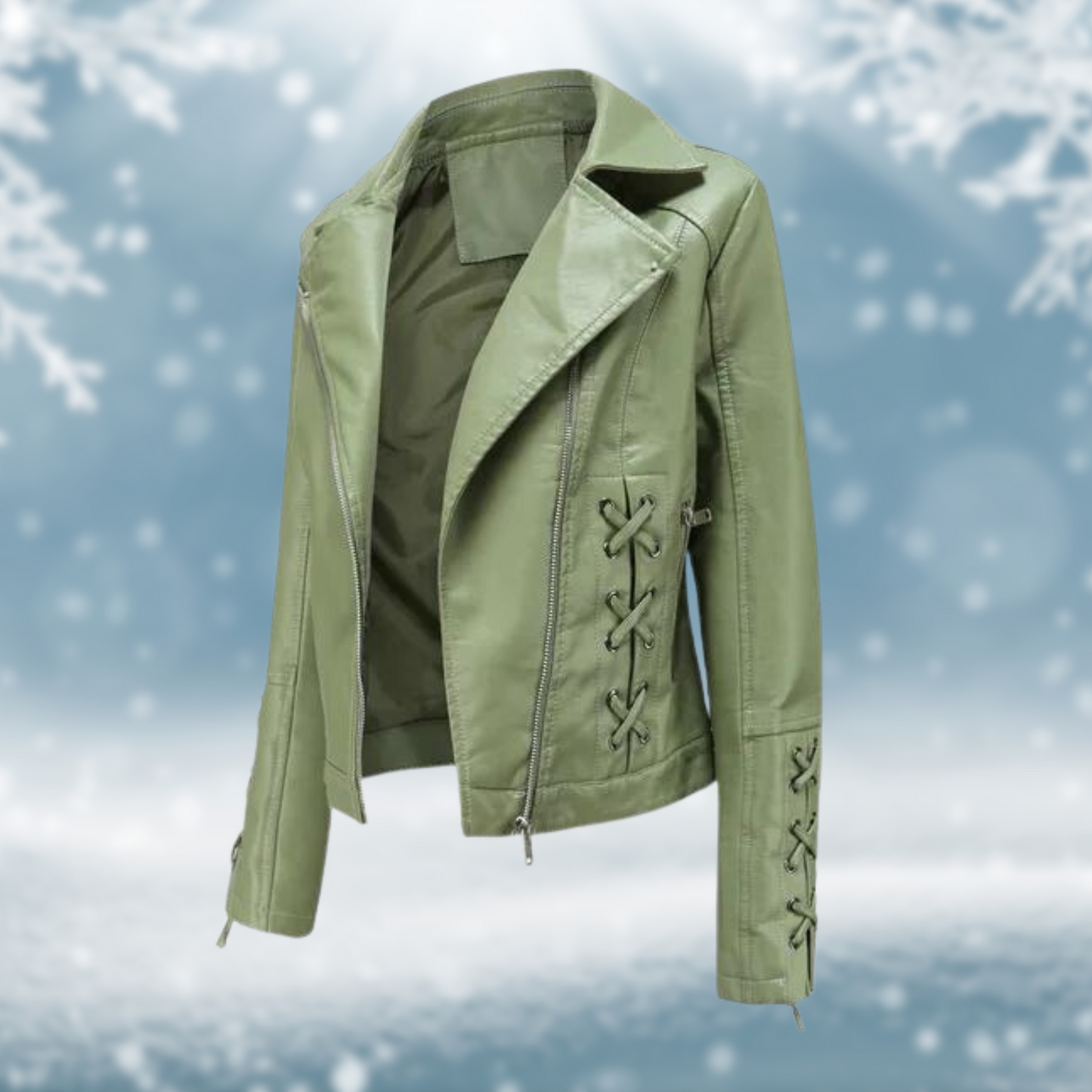 Streetwave Vegan Leather Jacket Weatherproof Comfort For Eco Conscious Streetwear Lovers