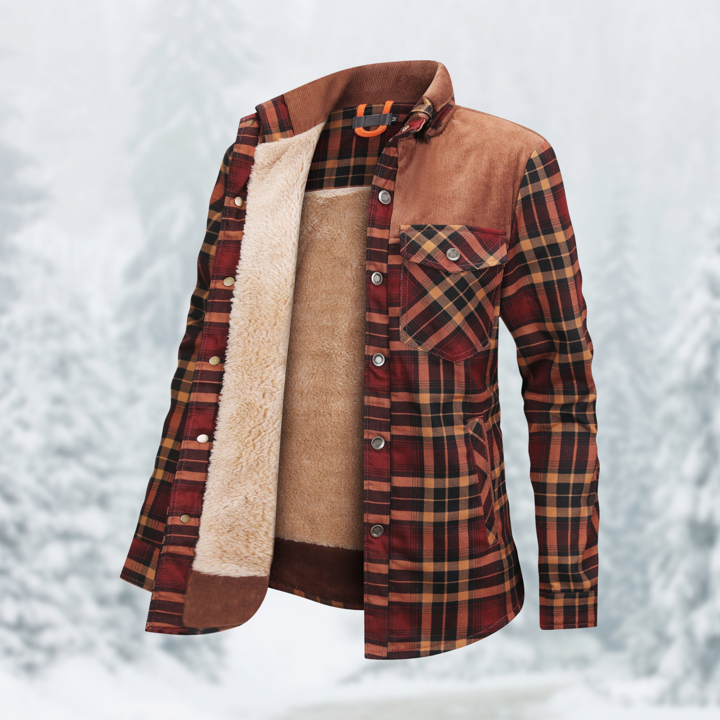 Street-Wave Flannel Wander Jacket For Women Warm Travel Companion With Handy Pockets