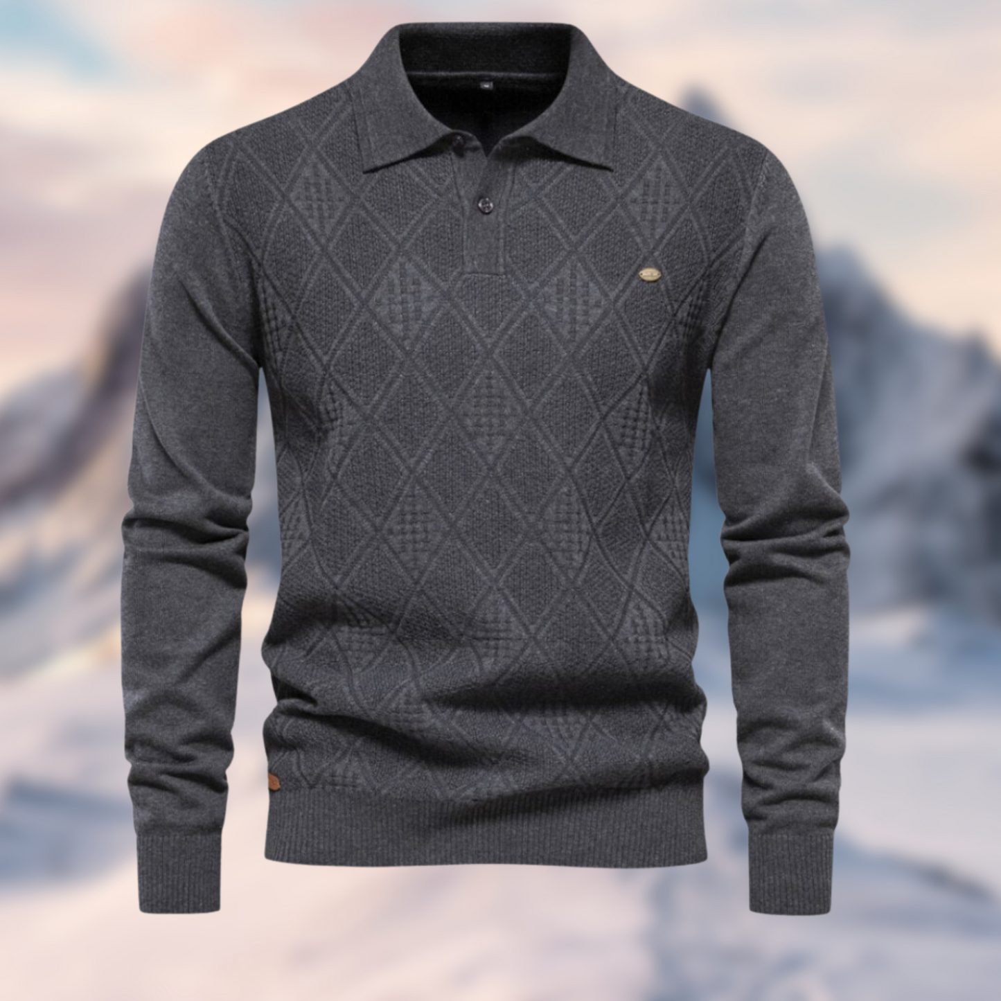 Samuel Mens Casual Knit Pullover Street Wave Warm Refined Comfort For Gents Ultra Warm All Season Style