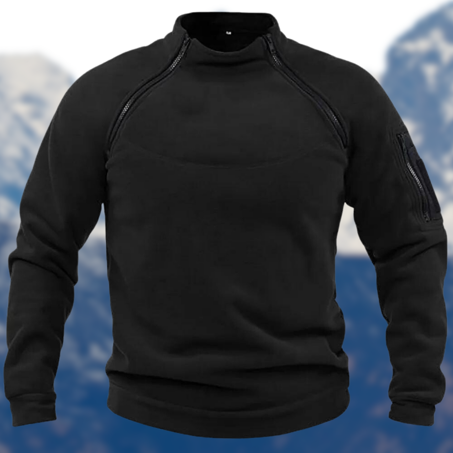 Noah Tactical Fleece Pullover for Men Street Wave Rugged Warmth and Military Style