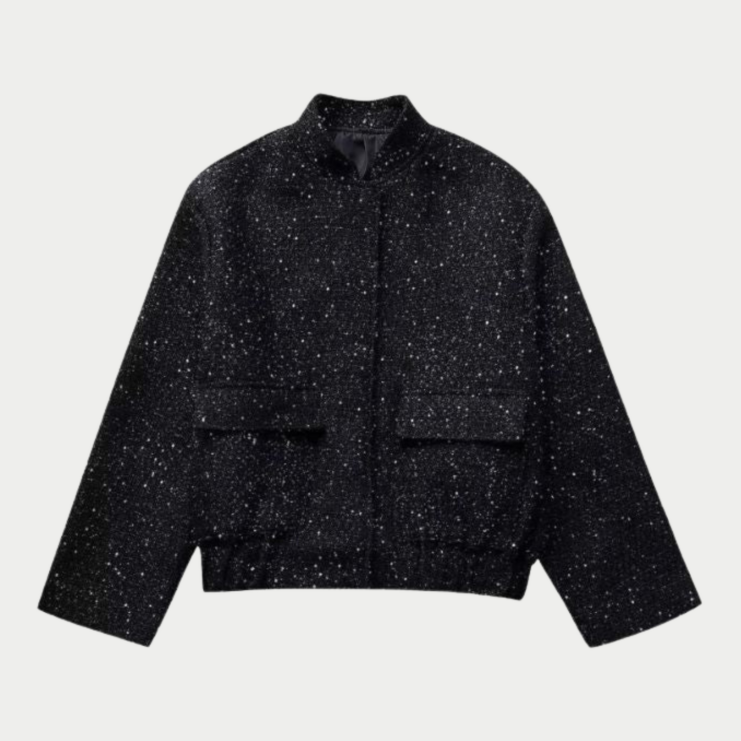Street-Wave Sequin Jacket With Glam Sparkle Finish For Fashion-Forward Streetwear Lovers