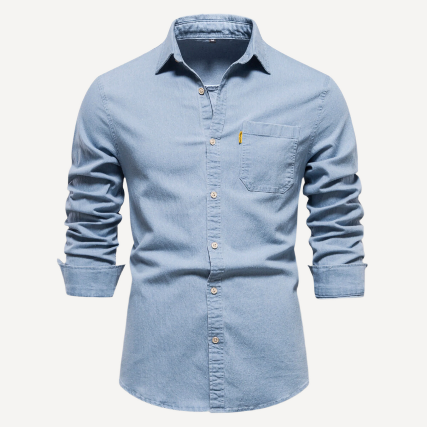 Street-Wave Mens Denim Shirt For Men Timeless Style Meets Modern Comfort For Work And Casual