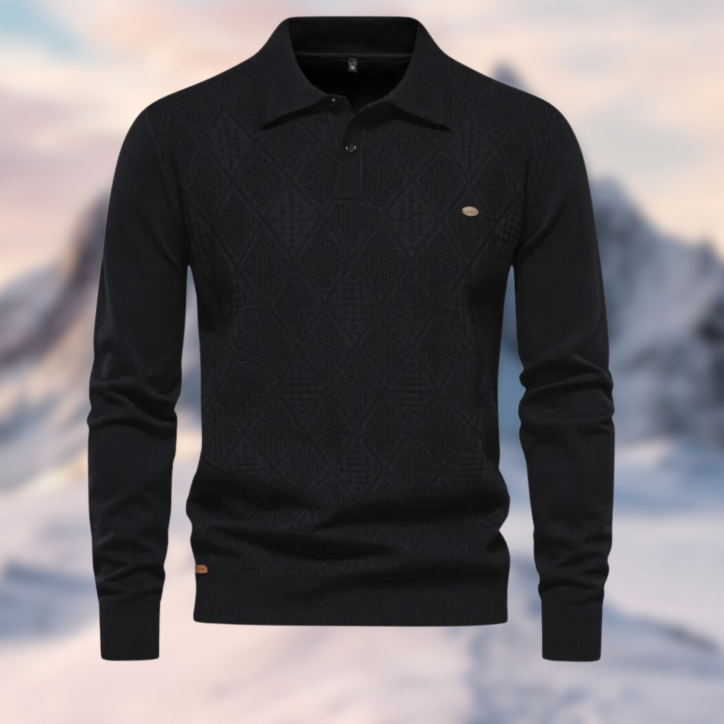 Samuel Mens Casual Knit Pullover Street Wave Warm Refined Comfort For Gents Ultra Warm All Season Style