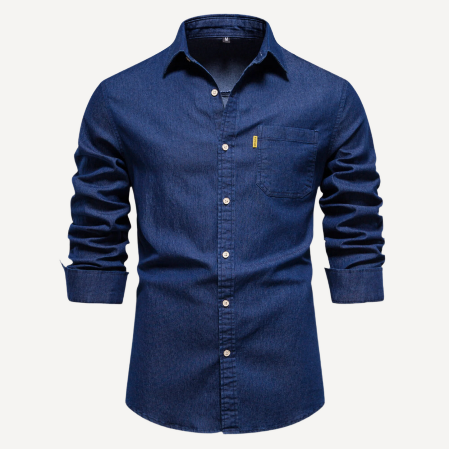 Street-Wave Mens Denim Shirt For Men Timeless Style Meets Modern Comfort For Work And Casual