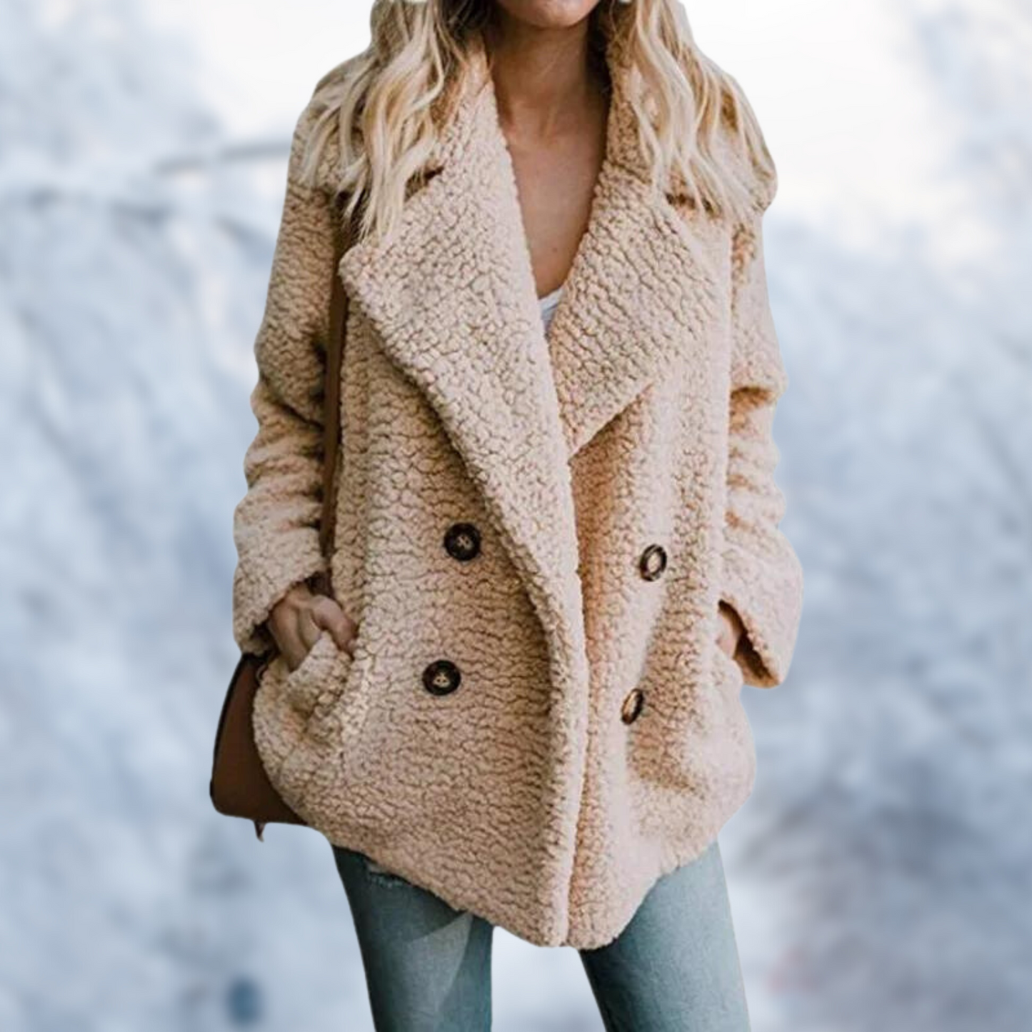 Streetwave Winter Teddy Coat For Women Ultra Soft Plush Fur Cozy Warmth Effortless Chic