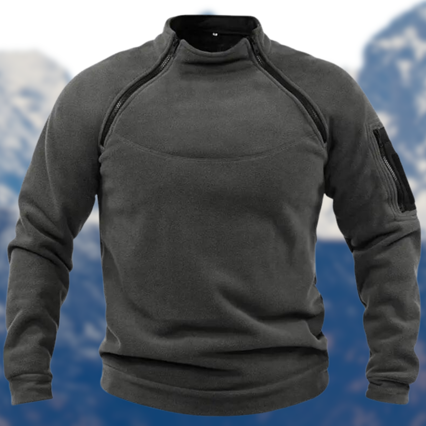 Noah Tactical Fleece Pullover for Men Street Wave Rugged Warmth and Military Style