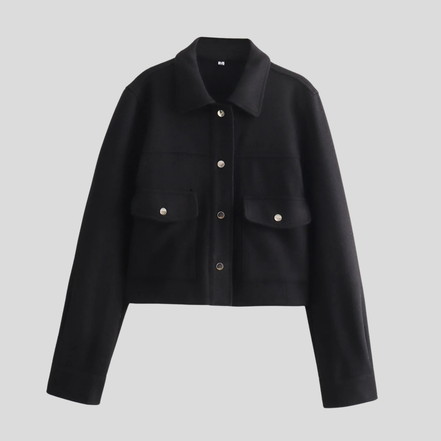 Street-Wave Women's Button Up Coat With Tailored Fit Soft Durable Fabric Warm Style