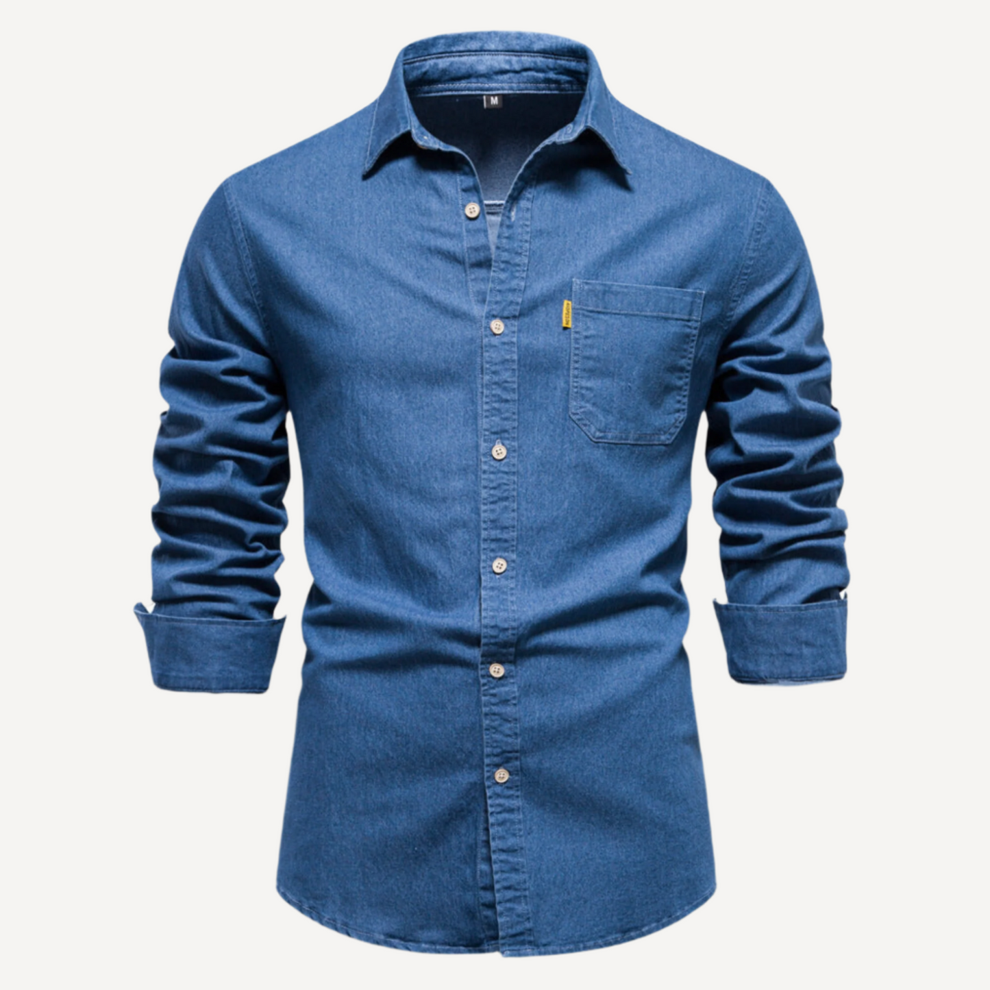 Street-Wave Mens Denim Shirt For Men Timeless Style Meets Modern Comfort For Work And Casual