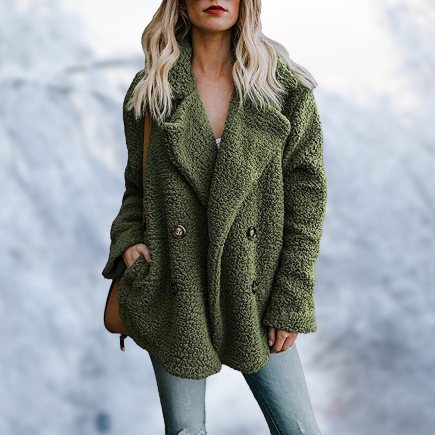Streetwave Winter Teddy Coat For Women Ultra Soft Plush Fur Cozy Warmth Effortless Chic