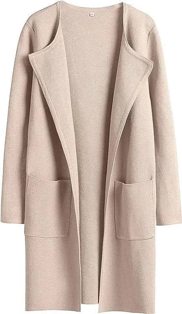 Street-wave Classic Long Women's Jacket for Fashion Forward Women with Warmth and Durability