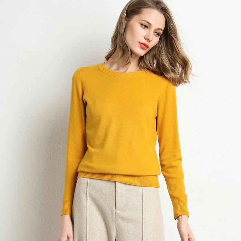 Street Wave Winter Pullover For Women Elegant Durable Knitwear With Refined Details