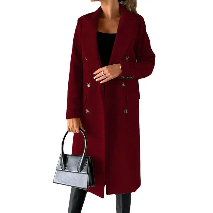 Street-Wave Women's Winter Coat With Lapel Collar Warmth And Chic Fashion Edge For Everyday Style