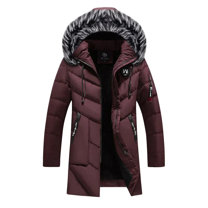 Street-Wave Ultra Warm Puffer Coat With Faux Fur Hood For Cold Weather Comfort And Everyday Urban Style