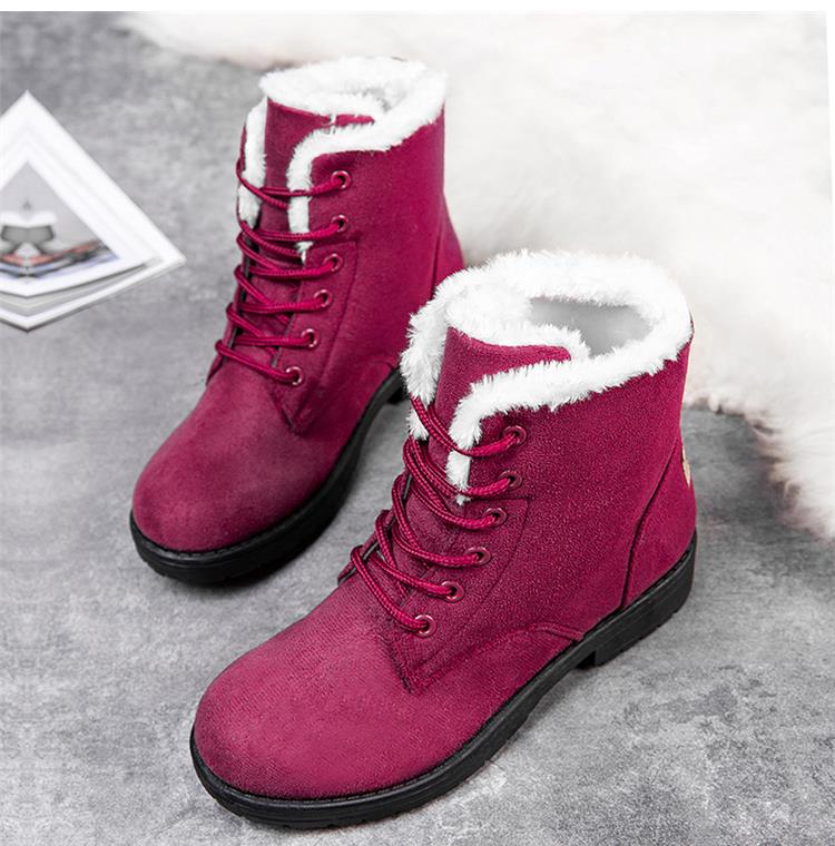 Street Wave Orthopedic Snow Boots For Women Pain Relief And All Day Comfort With Warm Fleece