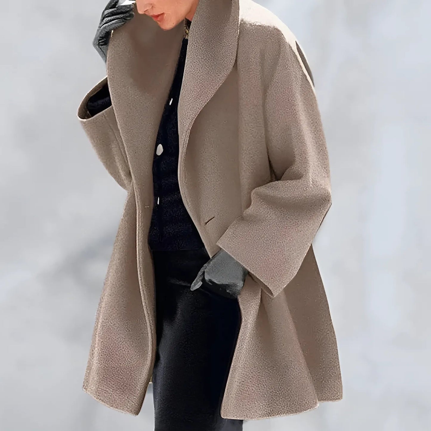 Street-wave Hooded Winter Jacket For Women, Oversized Cozy Warmth, Fashionable Coat