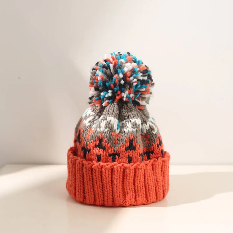 Women's Winter Beanie with Pom Detail and Soft Knit