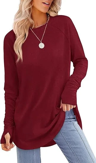 Emma Elegant Soft Cotton Tunic by Street-Wave for Women