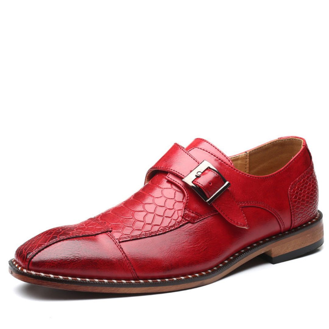 Waylynn Salvatore Luxe Buckle Dress Shoes For Men Premium Leather